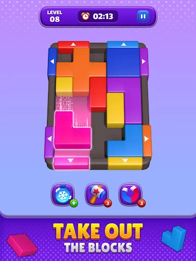 I-download ang Block Slider: Color Jam – Hamong Puzzle na Nakakaaliw - Screenshot 8