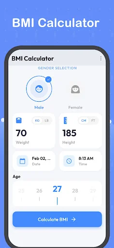 Download BMI Calculator-Weight record – AI Fitness Guide - Screenshot 9