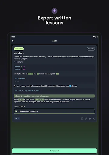 I-download ang Enki: Learn to Code – Matuto ng Programming Ngayon - Screenshot 23