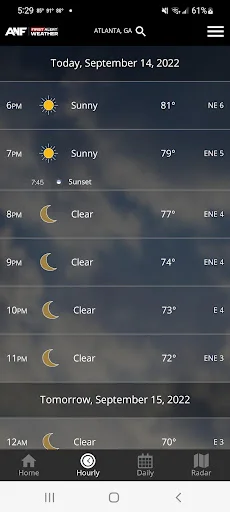 I-download ang ANF First Alert Weather – Tumpak na Ulat Panahon - Screenshot 5