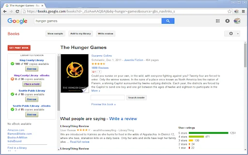 Library Extension: I-check ang Availability ng Libro Online - Screenshot 4
