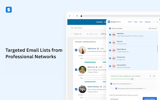 Skrapp.io Email Finder – Hanapin ang Business Email nang Mabilis - Screenshot 1