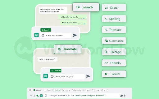 I-download ang WA WorkFlow para sa WhatsApp Web – Productivity Tool - Screenshot 1