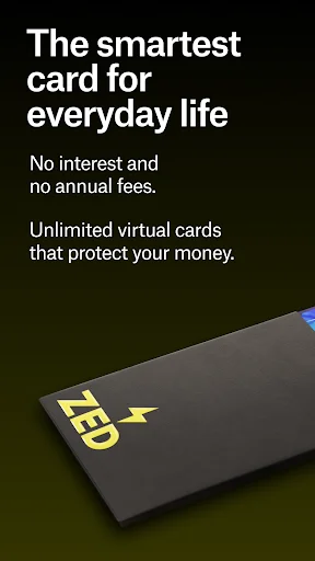 Zed Credit Card App – Pinakamahusay na Credit Card para sa mga Propesyonal - Screenshot 1