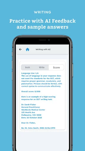 I-download ang OET Sample Tests – Review at AI Feedback para sa mga Nurse - Screenshot 5