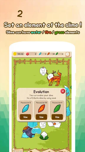 I-download ang Slime Evolution: Alagaan ang Iyong Cute na Slime! - Screenshot 2
