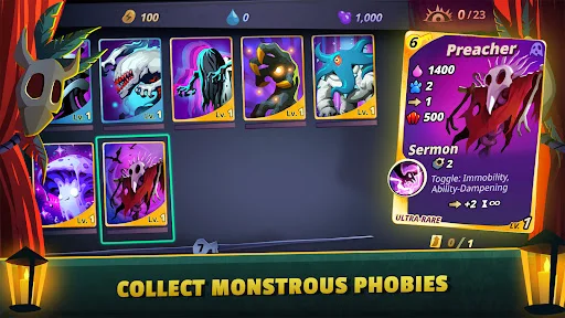 Phobies: Turn-Based Card Battle – I-download ang Pinakamahusay na Strategy Game - Screenshot 3
