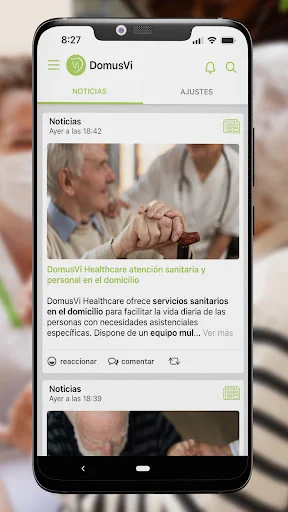 I-download ang PeopleVi App – Manatiling Konektado sa DomusVi - Screenshot 2