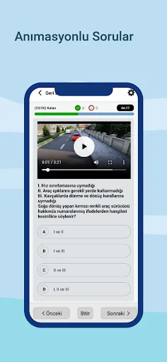 Download Ehliyet Sınav Soruları 2026 – Libreng Reviewer App - Screenshot 8