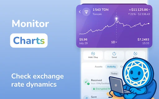 I-download ang MyTonWallet – Pinakamabilis na TON at TRON Wallet - Screenshot 4