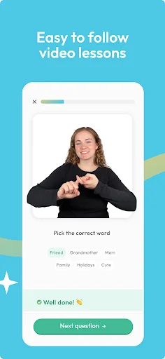 I-download ang ASL Bloom – Matuto ng Sign Language nang Libre - Screenshot 3