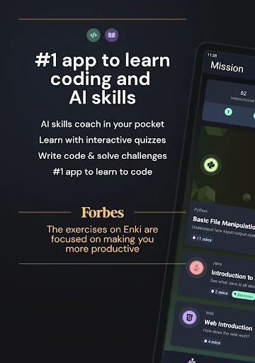 I-download ang Enki: Learn to Code – Matuto ng Programming Ngayon - Screenshot 17
