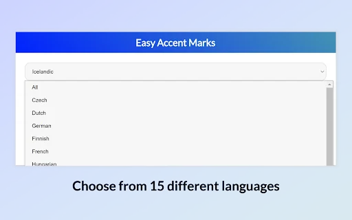 I-download ang Easy Accent Marks – Pinakamadaling Paraan sa Pagsulat - Screenshot 2
