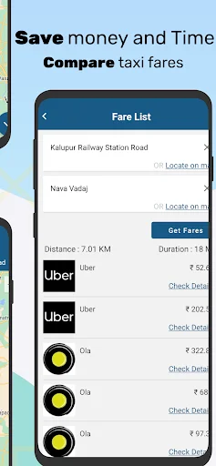 I-download ang Cab Compare: Taxi Fare Calculator App nang Libre - Screenshot 5