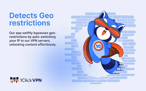 I-download ang 1ClickVPN para sa Chrome – Libre at Mabilis na VPN - Screenshot 4