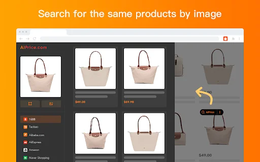 AiPrice Shopee Search by Image – Pinakamahusay na Price Tracker - Screenshot 1
