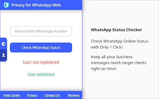Privacy Extension for WhatsApp Web – Proteksyon sa Chat - Screenshot 2