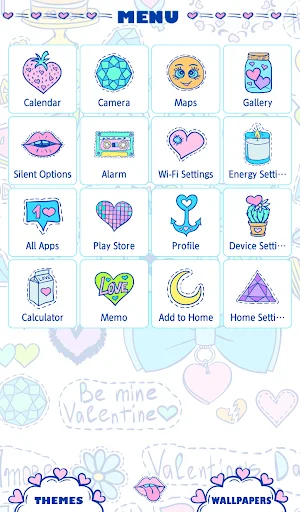 Download Whimsical Stickers Theme – Cute Colorful Design Free - Screenshot 2