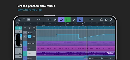 I-download ang Cubasis 3 – Pro Music Studio sa Android - Screenshot 1