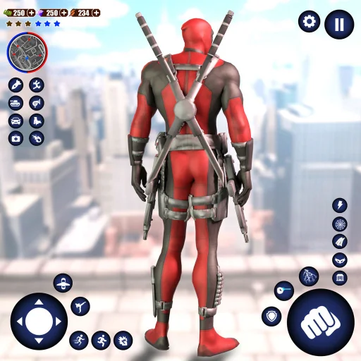 Miami Rope Hero Spider Games: I-download ang Pinakamahusay na Superhero Game