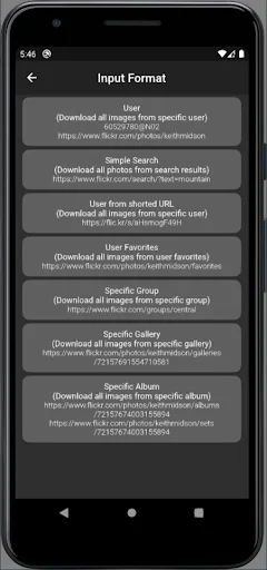 Flickr Saver – Downloader: I-download ang Flickr Photos nang Libre - Screenshot 4