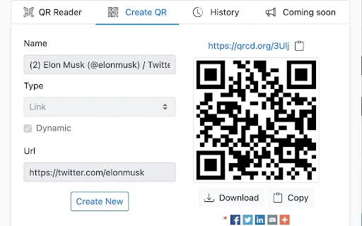 QR Code Reader Chrome Extension – Mabilis na Scan at Create - Screenshot 2