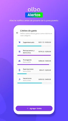 I-download ang Alba AI: Asistente Financiero – Automatic Expense Tracker - Screenshot 6