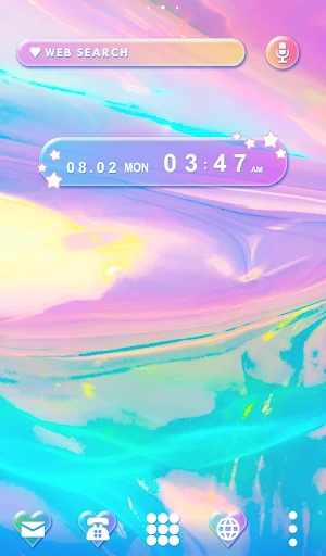 I-download ang Cute Hologram Theme – Magic Dreamy Design App - Screenshot 4
