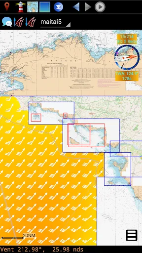I-download ang qtVlm Navigation and Routing – Gabay sa Paglayag - Screenshot 3