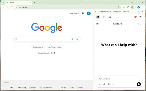 AI Sider: Gamitin ang ChatGPT, DeepSeek, at Gemini sa Browser - Screenshot 1