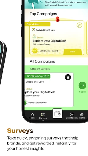 I-download ang Stahili App: Makakuha ng Data Rewards sa Simpleng Survey - Screenshot 3