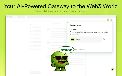 I-download ang Moss App: Pinakamahusay na AI Tool para sa Crypto Research - Screenshot 1