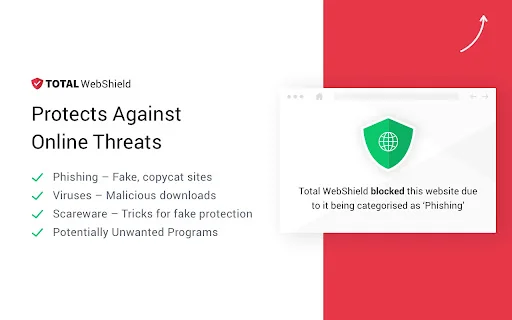 Total WebShield: Proteksyon Laban sa Virus sa Chrome – Libreng I-download - Screenshot 1