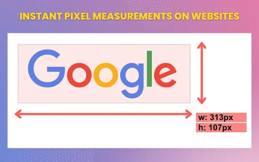 I-download ang Pixel Measurement – Pinakamahusay na Ruler para sa Chrome - Screenshot 2