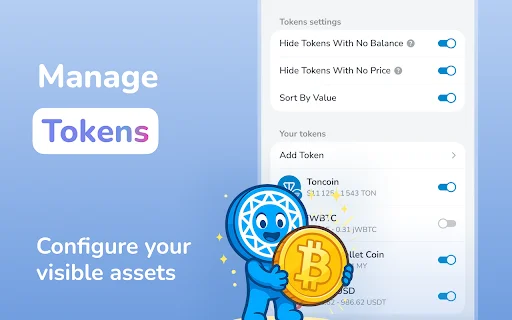 I-download ang MyTonWallet – Pinakamabilis na TON at TRON Wallet - Screenshot 5