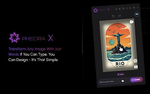 I-download ang Phedra X: AI Photo Editor – I-edit ang Imahe Online - Screenshot 2