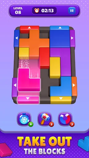 I-download ang Block Slider: Color Jam – Hamong Puzzle na Nakakaaliw - Screenshot 2