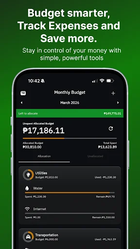 I-download ang Savings Tracker PH: Finnest – Budget at Expense Manager - Screenshot 4