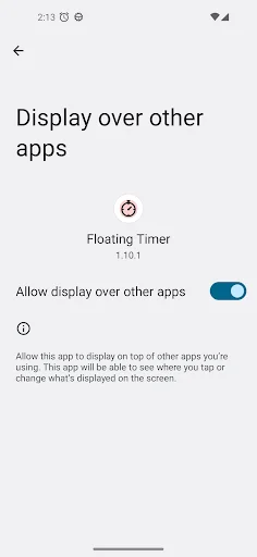 I-download ang Floating Timer: Countdown at Stopwatch App - Screenshot 5