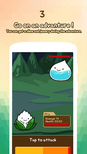 I-download ang Slime Evolution: Alagaan ang Iyong Cute na Slime! - Screenshot 3