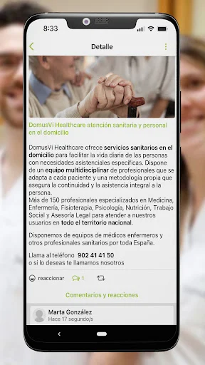 I-download ang PeopleVi App – Manatiling Konektado sa DomusVi - Screenshot 3