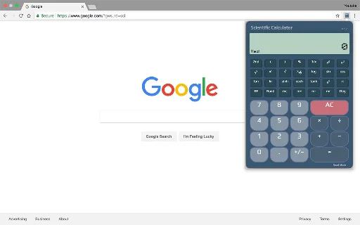 Scientific Calculator Chrome: Mabilis na Math Tool para sa Lahat - Screenshot 2
