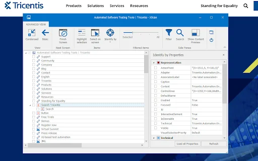 I-download ang Tricentis Automation Extension para sa Chrome - Screenshot 1