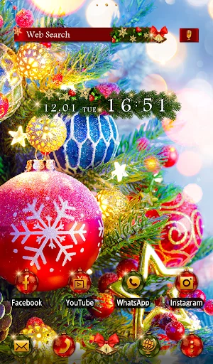 I-download ang Xmas Decorations Theme – Magandang Christmas Wallpaper - Screenshot 5