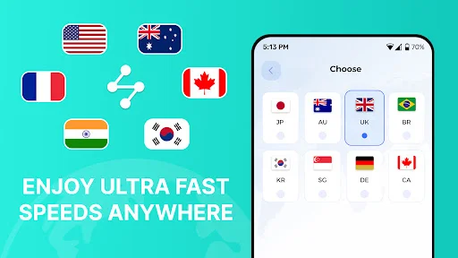 I-download ang White Kitten Proxy – Mabilis at Ligtas na VPN - Screenshot 3