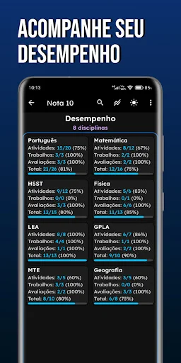 Nota 10: Agenda escolar com IA – I-download ang Iyong Digital Planner - Screenshot 8