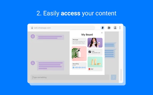 Boards Chrome Extension: Padaliin ang Iyong Business Messaging - Screenshot 3
