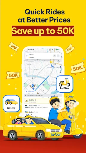 I-download ang be – Multi-Service Platform App para sa Mabilis na Ride - Screenshot 5