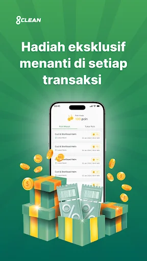 I-download ang 8Clean App – Awtomatiko at Hygienic na Paglinis - Screenshot 6