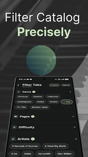 Download Piano Tab App – Matuto Mag-piano Gamit ang Color-Coded Tabs - Screenshot 7